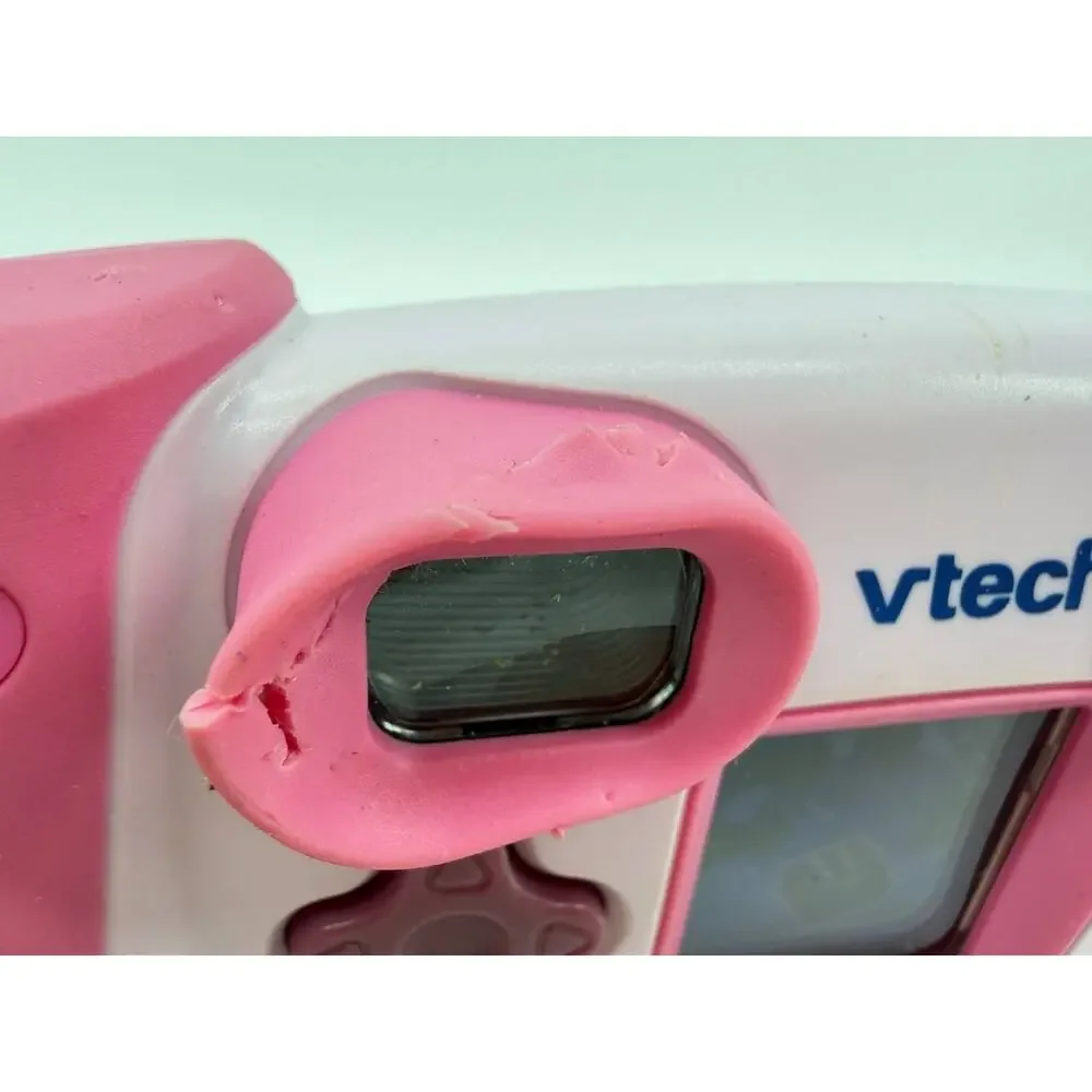 VTech KidiZoom Camera Pink Kids Digital Camera 1.3MP Tested No Batteries w/ Box